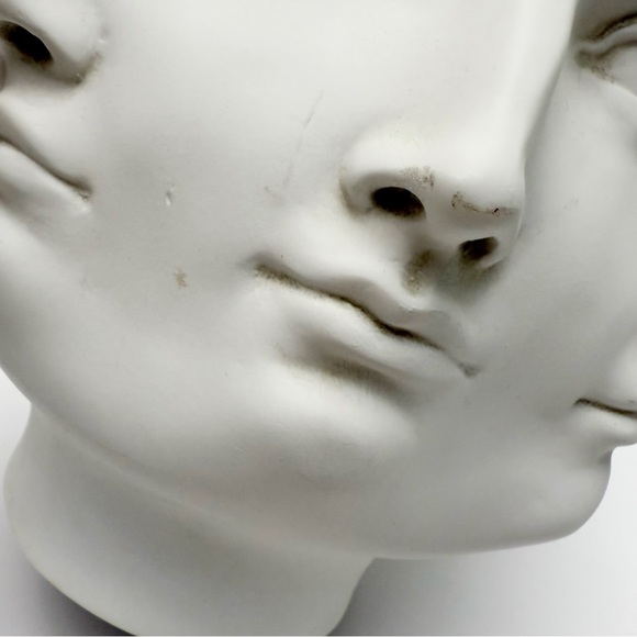 TMS 2005 Perpetual Faces Vase Art Object Planter Dora Maar Fornasetti Style - Picture 6 of 16